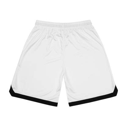 Private Operations v004 - White Basketball Rib Shorts