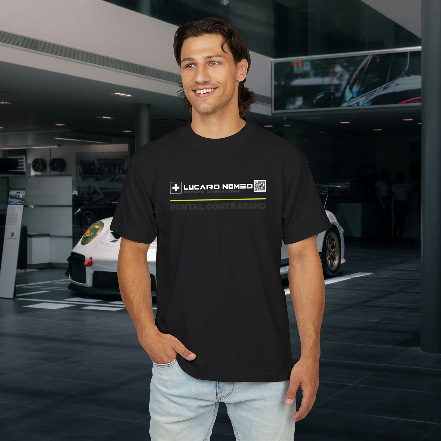 Private Operations v003 black - Gamer Loading Tee