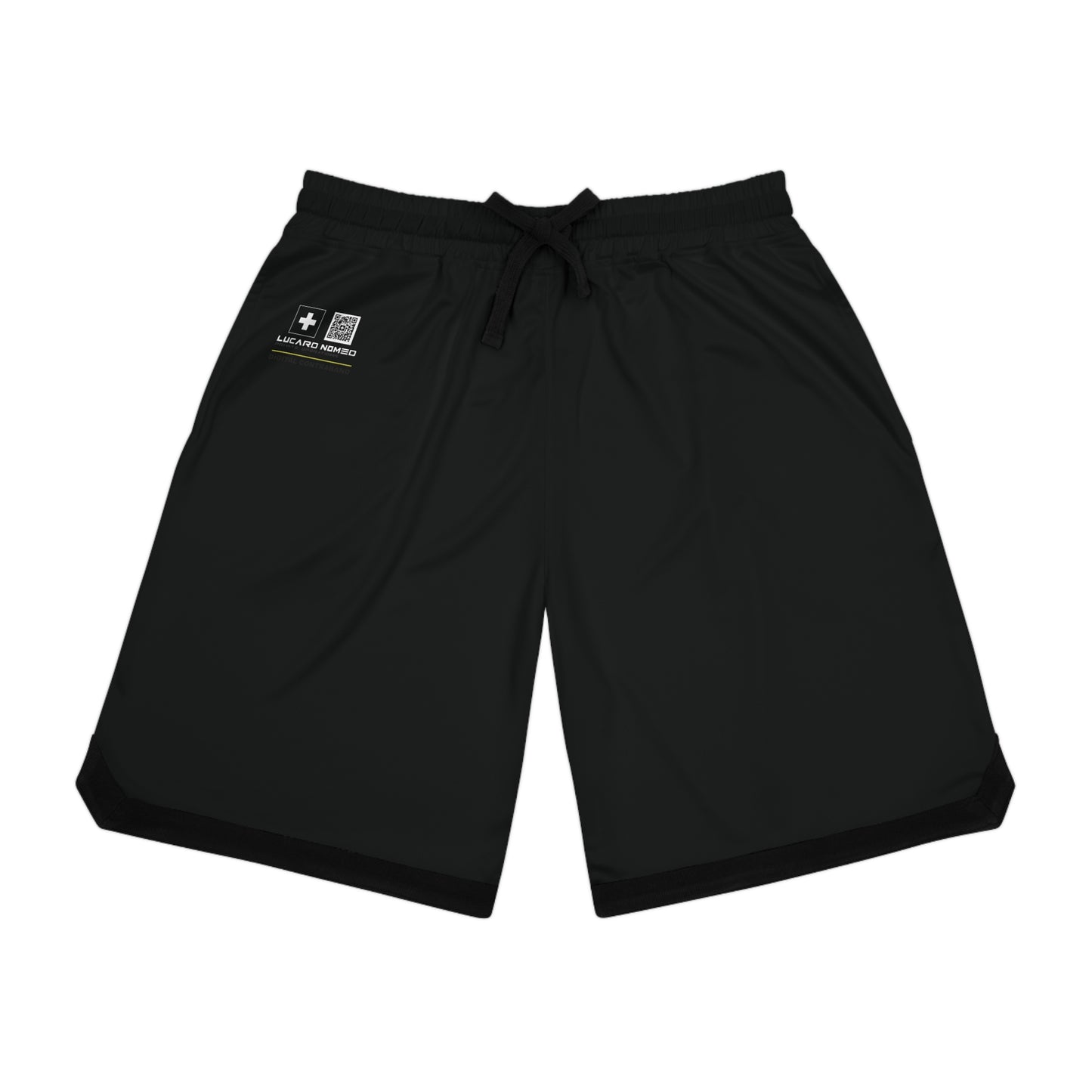 Private Operations v004 - Black Basketball Rib Shorts