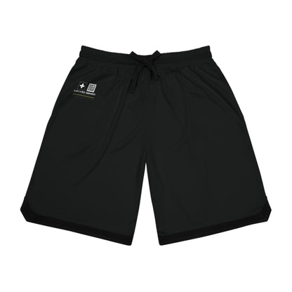 Private Operations v004 - Black Basketball Rib Shorts