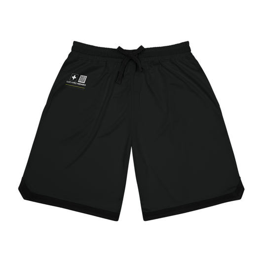 Private Operations v004 - Black Basketball Rib Shorts